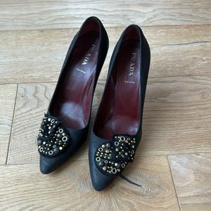 Prada heels, size 40 1/2